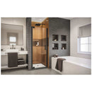 Elegance-LS 72" High x 34-1/4" Wide Hinged, Pivot Frameless Shower Door with Clear Glass - image 3