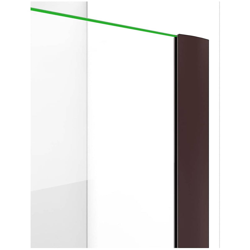 Elegance-LS 72" High x 34-1/4" Wide Hinged, Pivot Frameless Shower Door with Clear Glass - image 14