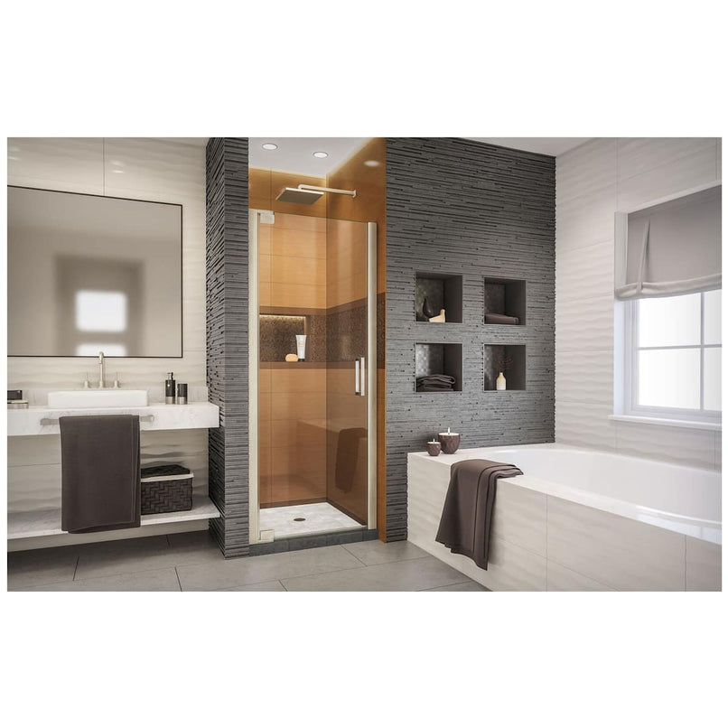 Elegance-LS 72" High x 34-1/4" Wide Hinged, Pivot Frameless Shower Door with Clear Glass - image 16