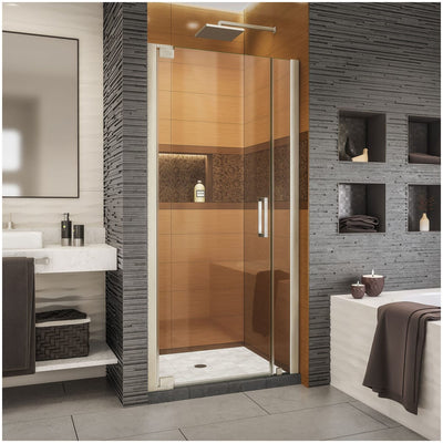 Elegance-LS 36 1/4 - 38 1/4" W x 72" H Frameless Pivot Shower Door - image 1
