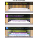 Elegance-LS 48 1/4 - 50 1/4" W x 72" H Frameless Pivot Shower Door - image 18