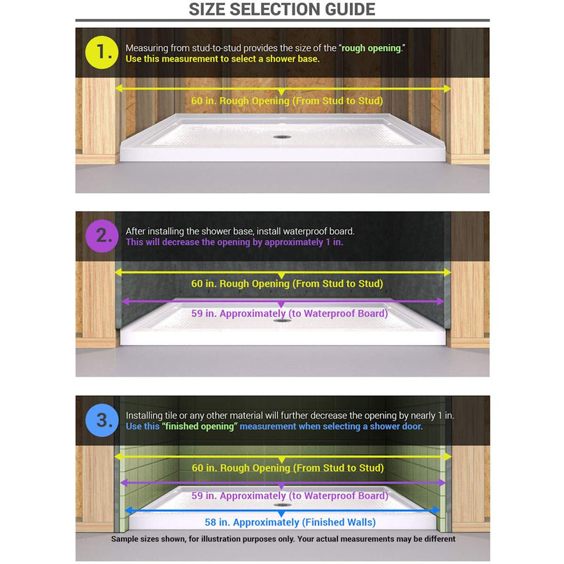 Elegance-LS 35 3/4 - 37 3/4" W x 72" H Frameless Pivot Shower Door - image 20