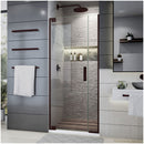 Elegance Plus 72" High x 30" Wide Pivot Frameless Shower Door with Clear Glass - image 1