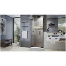 Elegance Plus 72" High x 30" Wide Pivot Frameless Shower Door with Clear Glass - image 3