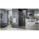 Elegance Plus 72" High x 30" Wide Pivot Frameless Shower Door with Clear Glass - image 7