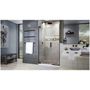 Elegance Plus 72" High x 39-3/4" Wide Pivot Frameless Shower Door with Clear Glass - image 10