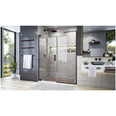 Elegance Plus 72" High x 58" Wide Pivot Frameless Shower Door with Clear Glass - image 13