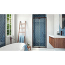 Butterfly-S 34 - 35 1/2" W x 74" H Semi-Frameless Sliding Bi-Fold Shower Door - image 10