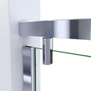 Butterfly-S 34 - 35 1/2" W x 74" H Semi-Frameless Sliding Bi-Fold Shower Door - image 11