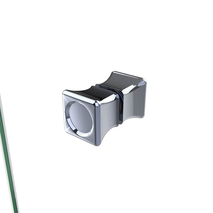 Butterfly-S 34 - 35 1/2" W x 74" H Semi-Frameless Sliding Bi-Fold Shower Door - image 13