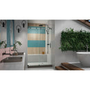 Enigma-X 76" High x 48" Wide Sliding Frameless Shower Door with Clear Glass - image 2