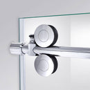 Enigma-XO 76" High x 54" Wide Sliding Frameless Shower Door with Clear Glass - image 7