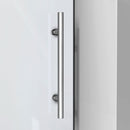 Enigma-XO 76" High x 54" Wide Sliding Frameless Shower Door with Clear Glass - image 10