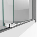 Enigma-XO 76" High x 54" Wide Sliding Frameless Shower Door with Clear Glass - image 12