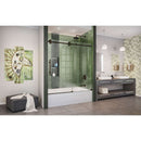 Enigma-XO 55-59" W x 62" H Fully Frameless Sliding Tub Door - image 3