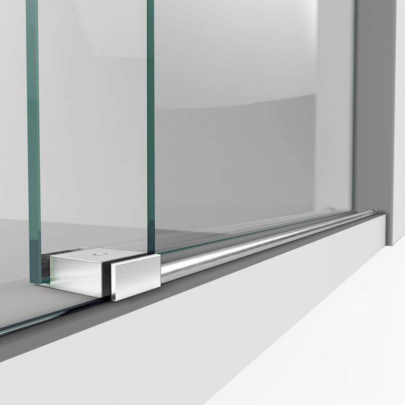 Enigma-XO 55-59" W x 62" H Fully Frameless Sliding Tub Door - image 13