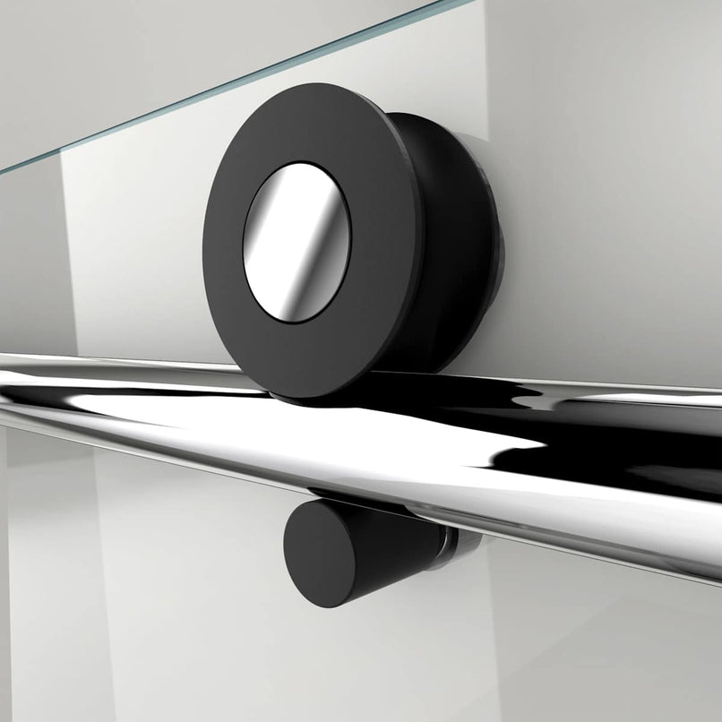 Enigma-X 76" High x 60" Wide Sliding Frameless Shower Door with Clear Glass - image 2