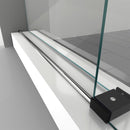 Enigma-XO 76" High x 60" Wide Sliding Frameless Shower Door with Clear Glass - image 7