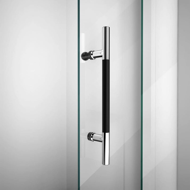 Enigma-XO 76" High x 60" Wide Sliding Frameless Shower Door with Clear Glass - image 15