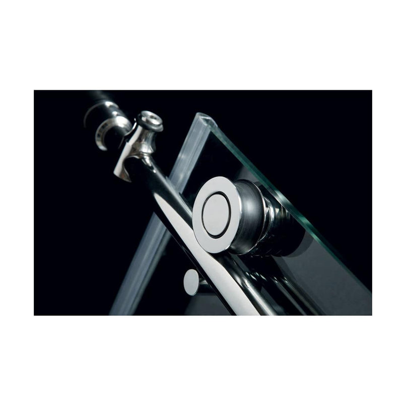 Enigma-X 76" High x 72" Wide Sliding Frameless Shower Door with Clear Glass - image 2