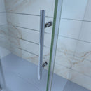 Enigma-X 76" High x 72" Wide Sliding Frameless Shower Door with Clear Glass - image 5