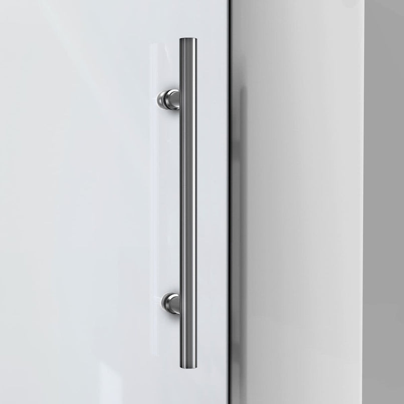 Enigma-X 76" High x 72" Wide Sliding Frameless Shower Door with Clear Glass - image 6