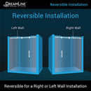 Enigma-XO 68-72" W x 76" H Fully Frameless Sliding Shower Door - image 20