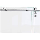 Enigma-Z 76" High x 60" Wide Sliding Frameless Shower Door with Clear Glass - image 5