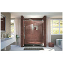 Enigma-Z 76" High x 60" Wide Sliding Frameless Shower Door with Clear Glass - image 9