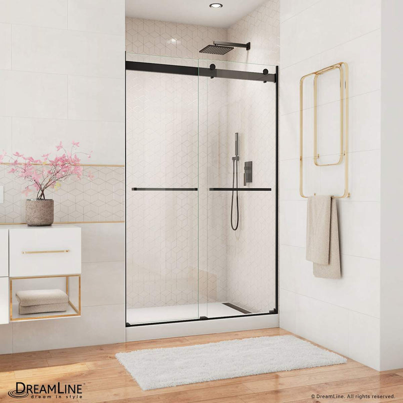 Essence 44 - 48" W x 76" H Frameless Bypass Shower Door - image 1
