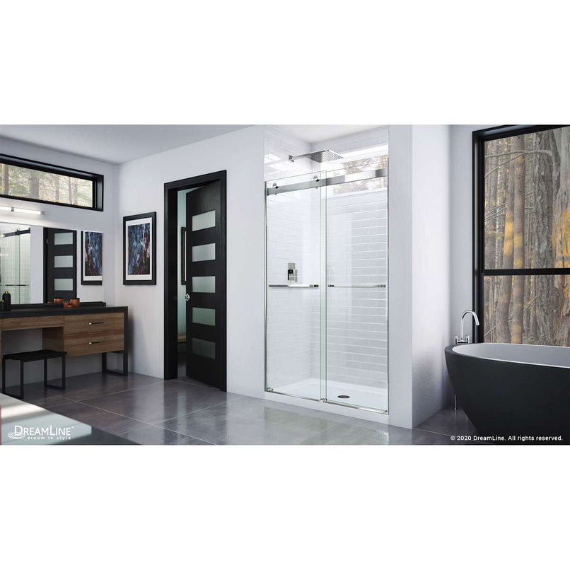 Essence 44 - 48" W x 76" H Frameless Bypass Shower Door - image 17