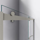 Sapphire 76" High x 48" Wide Sliding Frameless Shower Door with Clear Glass - image 3