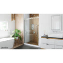 Sapphire 76" High x 48" Wide Sliding Frameless Shower Door with Clear Glass - image 10