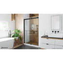 Sapphire 76" High x 48" Wide Sliding Frameless Shower Door with Clear Glass - image 15