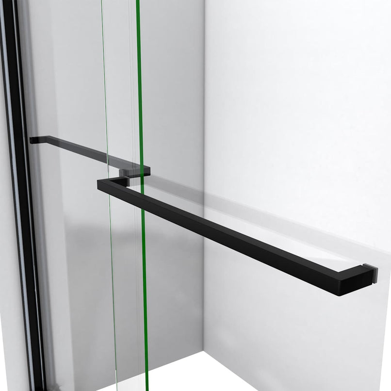 Sapphire 76" High x 48" Wide Sliding Frameless Shower Door with Clear Glass - image 19