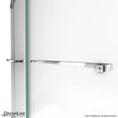 Essence-H 44 - 48" W x 76" H Semi-Frameless Bypass Shower Door - image 8