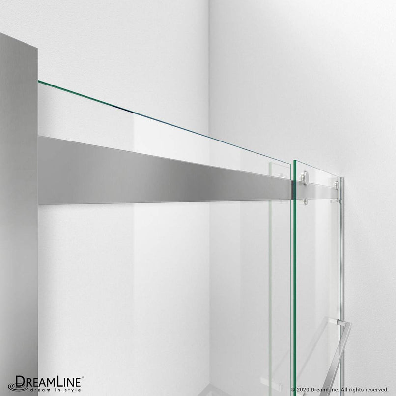 Essence-H 44 - 48" W x 76" H Semi-Frameless Bypass Shower Door - image 17