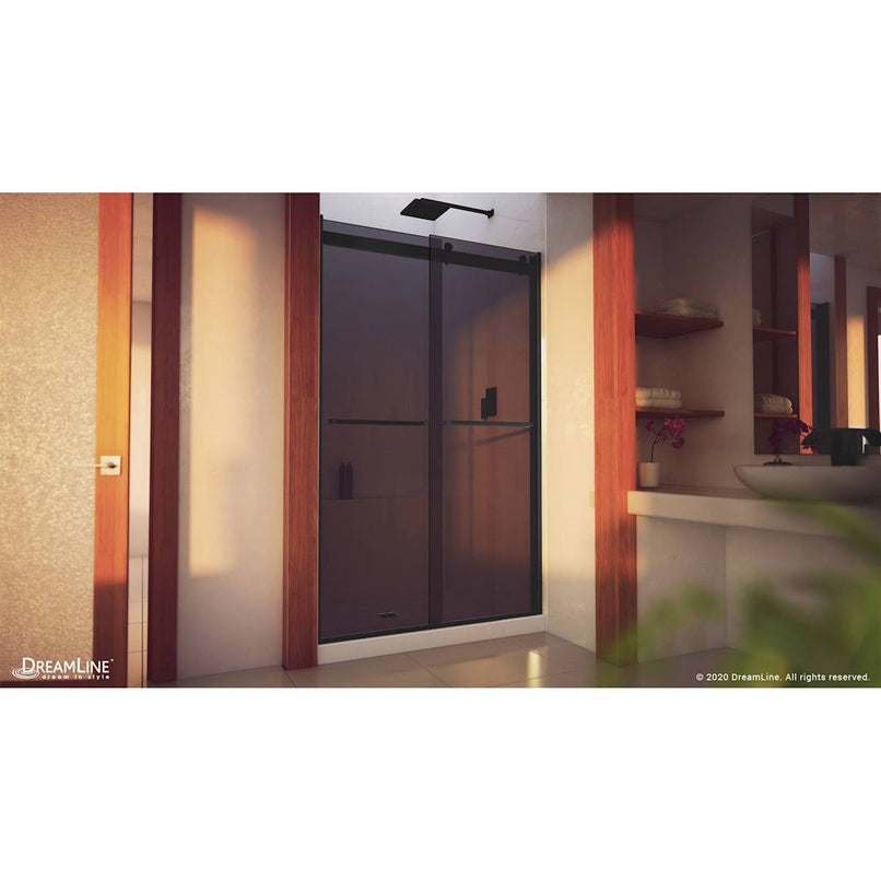 Essence-H 44 - 48" W x 76" H Semi-Frameless Bypass Shower Door - image 11