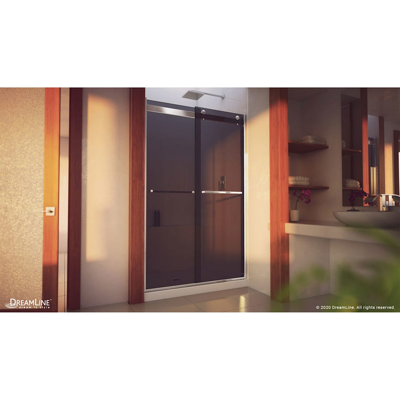 Essence-H 44 - 48" W x 76" H Semi-Frameless Bypass Shower Door - image 16