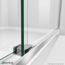 Essence-H 44 - 48" W x 76" H Semi-Frameless Bypass Shower Door - image 20
