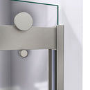 Sapphire 60" High x 60" Wide Bypass Frameless Tub Door with Clear Glass - image 17