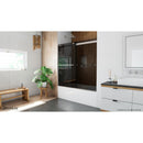 Sapphire 60" High x 60" Wide Bypass Frameless Tub Door with Tinted Glass - image 2