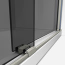 Sapphire 60" High x 60" Wide Bypass Frameless Tub Door with Tinted Glass - image 5