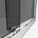 Sapphire 60" High x 60" Wide Bypass Frameless Tub Door with Tinted Glass - image 17
