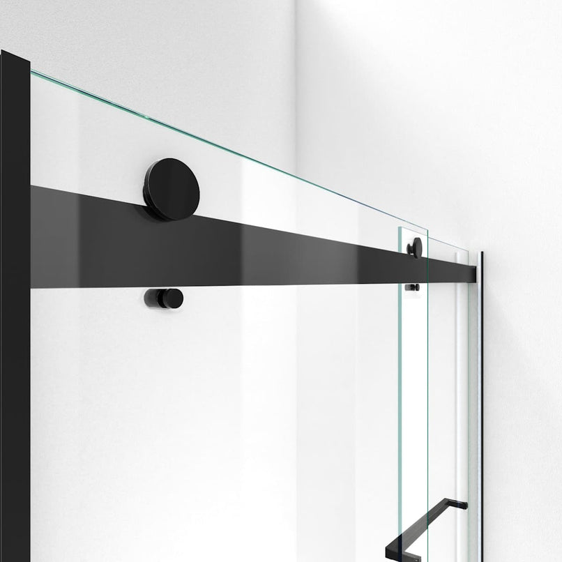 Essence 76" High x 60" Wide Bypass Frameless Shower Door with Clear Glass - image 15