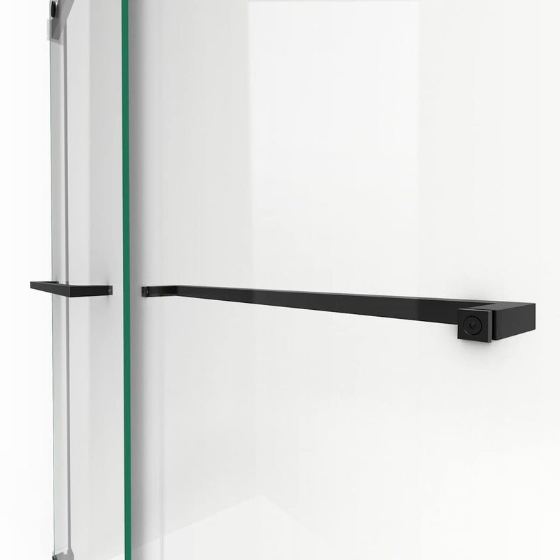 Essence 76" High x 60" Wide Bypass Frameless Shower Door with Clear Glass - image 16