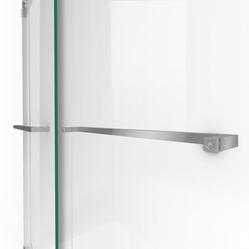 Essence 76" High x 60" Wide Bypass Frameless Shower Door with Clear Glass - image 22