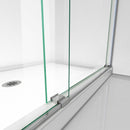Essence 76" High x 60" Wide Bypass Frameless Shower Door with Clear Glass - image 24
