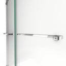 Essence 76" High x 60" Wide Bypass Frameless Shower Door with Clear Glass - image 6