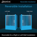 Enigma Air 62" High x 60" Wide Sliding Frameless Tub Door with Clear Glass - image 12